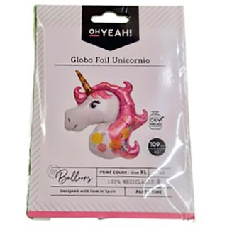 Oh Yeah!! Globo Poliamida Unicornio