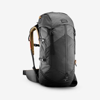 Mochila de montaña y trekking 50L Hombre Forclaz Trek100 Easyfit.Talla única Gris
