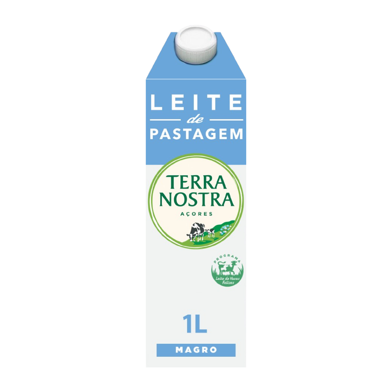 Terra Nostra Leite UHT Magro 1L