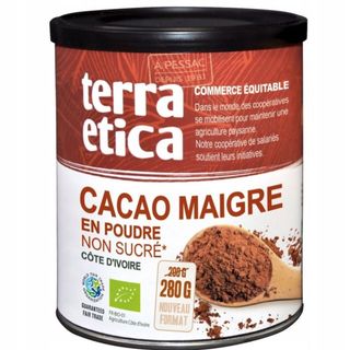 Kakao Niskotłuszczowe W Proszku Bio Terra Etica 280g