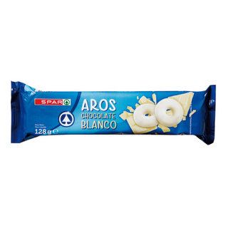 Galleta Spar Aros Chocolate Blanco 128Gr.