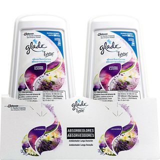 GLADE Ambientador Absorbe Olores Lavanda 2 Unidades