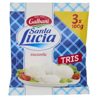 Mozzarella Gr100X3 Santa Lucia