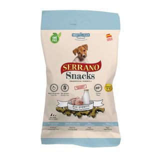 Mediterranean Natural Serrano Huesitos Para Cachorros 0.1Kg