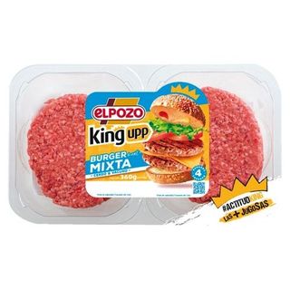 Burger Mixta Cerdo-Vacuno Elpozo Bandeja 360 G