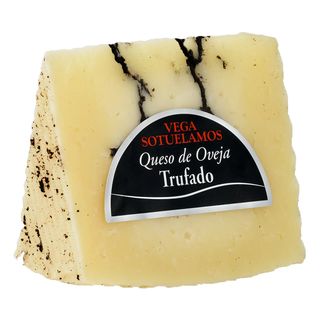 Queso de Oveja Curado con Trufa Vega Sotuelamos Cuña 200 Gr.