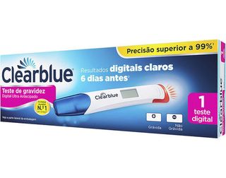 TESTE GRAVIDEZ CLEARBLUE DIGITAL ULTRA ANTECIPADO 1UN