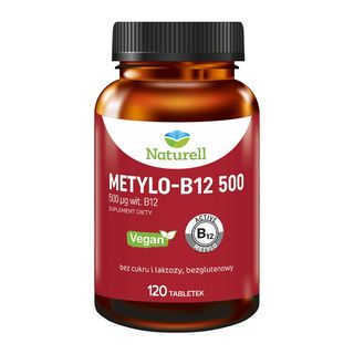 Naturell Metylo-B12 500, tabletki, 120 szt.