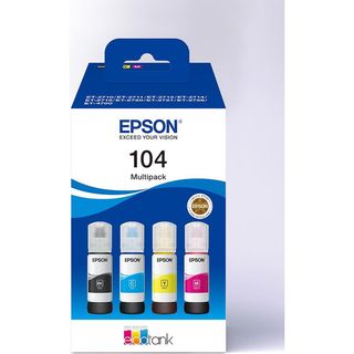 Epson C13T00P640 104 Ecotank Inkjet - Confezione multipla