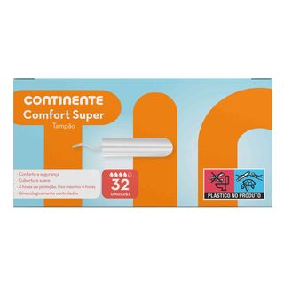 Tampão Digital Comfort Super Continente (emb. 32 un)