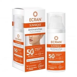 Fluido Protector Antimanchas Spf50+ Ecran Sunnique 50 Ml.