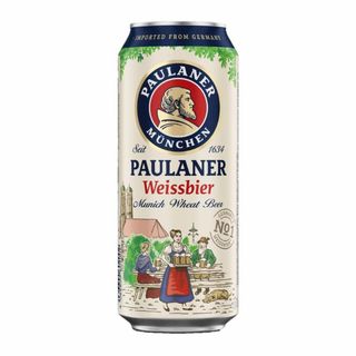 Cerveza Trigo Paulaner Lata 50Cl