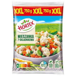 Hortex Mieszanka warzywna 7-składnikowa, 750 g