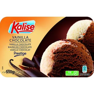 Kalise Prestige helado de vainilla y chocolate 550 g