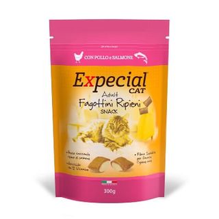 Expecial cat fagottini pollo e salmone big pack 300g 300g
