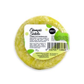 Champú Sólido Cabello Normal Bubbles&Colors 55 Gr (276013)