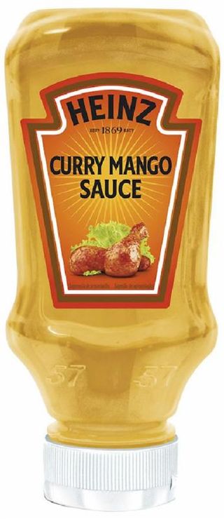 Salsa Curry Heinz Bote Plastico 290G