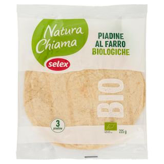 Natura Chiama Piadina Farro X 3 Gr225
