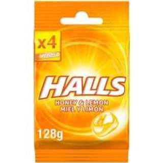 Caramelo De Limón Con Miel Halls, Paquete 32 G (19630292)
