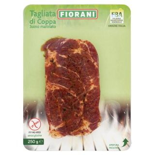 Fiorani Tagliata di Coppa Suino marinato 250 g