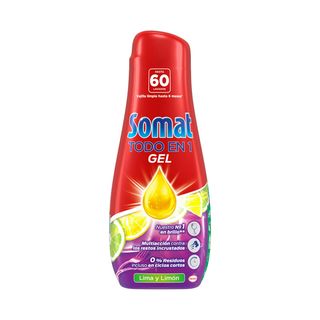 Lavavajillas Gel Todo En 1 Limón 60 Lavados (296097)