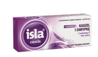 Isla Cassis - smak porzeczkowy 30 pastyl.
