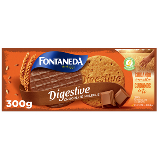 Galletas Fontaneda Digestive Chocolate Leche 300Gr