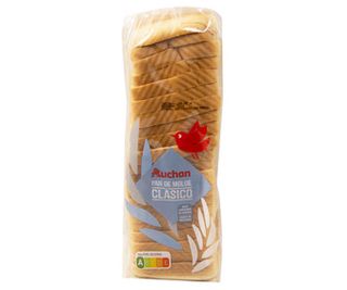 Pan de Molde Clásico con Corteza Producto Alcampo 600 G.