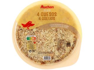 PIZZAS 4 QUEIJOS AUCHAN 400 G