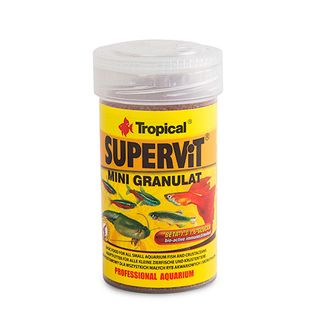 0.1 L Tropical Mini Supervit Granulos para peces
