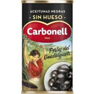 Aceitunas Negras Sin Hueso Carbonell, Lata 150 Gr. (9139296)