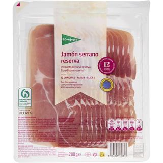 El Corte Inglés Presunto Serrano em Fatias unidade 200 g - 18390200071