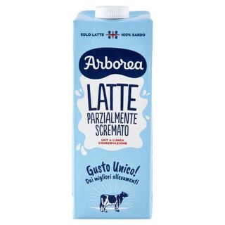 Arborea Latte Parzialmente Scremato Uht A Lunga Conservazione 1000 Ml - 496731