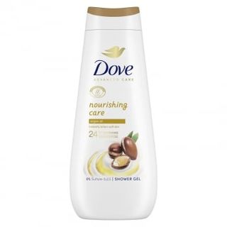 Gel De Ducha Cuidado Nutritivo Aceite De Argán Advanced Care Dove 400 Ml.