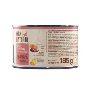 Maxi Natural Karma dla kota Łosoś z wątróbką z kurczaka 185 g