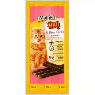 Multifit bbq snack cat 8pz salmone