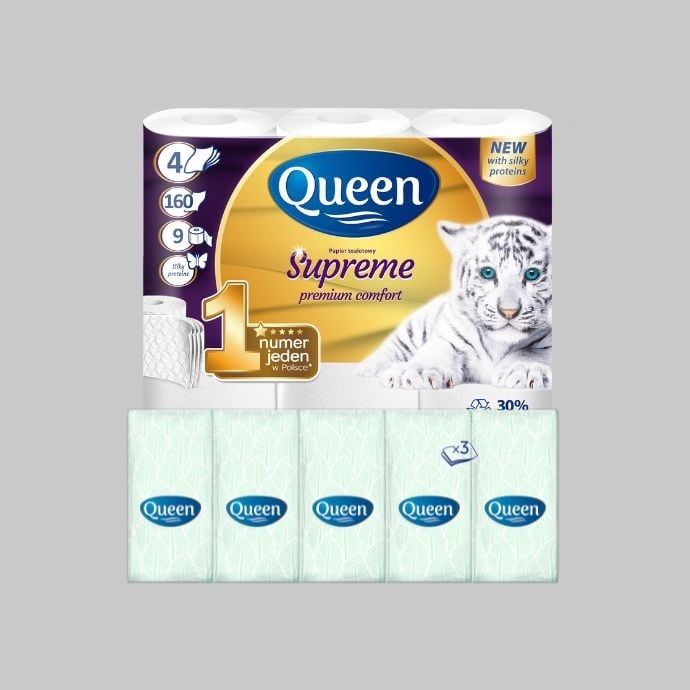 Papier toaletowy i chusteczki