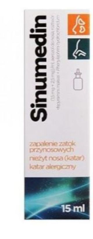 Sinumedin 1,5 mg + 2,5 mg/ml 15 ml