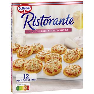 Mini Pizzas de Prosciutto Ristorante Piccolissima (emb. 288 gr)