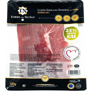 Jamón Serrano Torrez Nuñez, Sobre 120 Gr. (10988400)