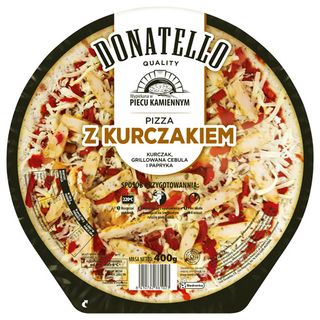Donatello Pizza z kurczakiem, 400 g