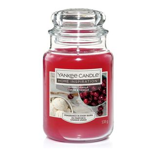 Cherry Vanilla, candela in giara grande - Yankee Candle