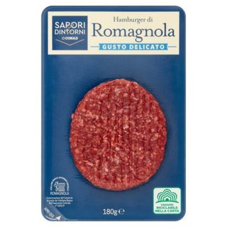 SAPORI & DINTORNI CONAD Hamburger di Romagnola Gusto Delicato 180 g - 8003170085121