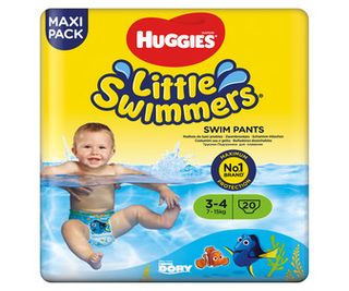 Pañal Huggies Little Swimmers Maxi Talla 3-4. 20 Und