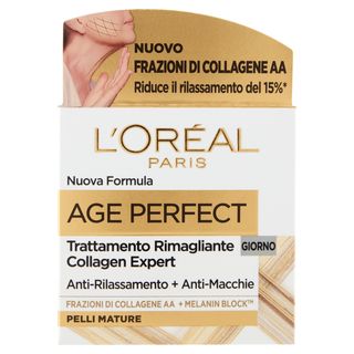 L'Oréal Paris Age Perfect, Crema Viso Re-idratante per Pelli Mature, 50 ml