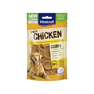Snack Monedas Nature De Ternera Para Perro Vitakraft, Bolsa 80 G (295086)