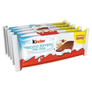 Kinder mleczna kanapka 5 sztuk