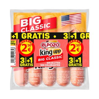 ELPOZO Salchichas Big Classic, Pk-3