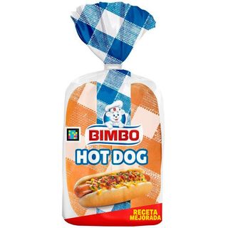 Hot Dog Bimbo, 4 Uds, Paquete 220 Gr. (26012500)