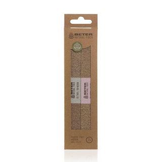 Beter Natural Fiber Wooden Nail Files 5032608 2Ud